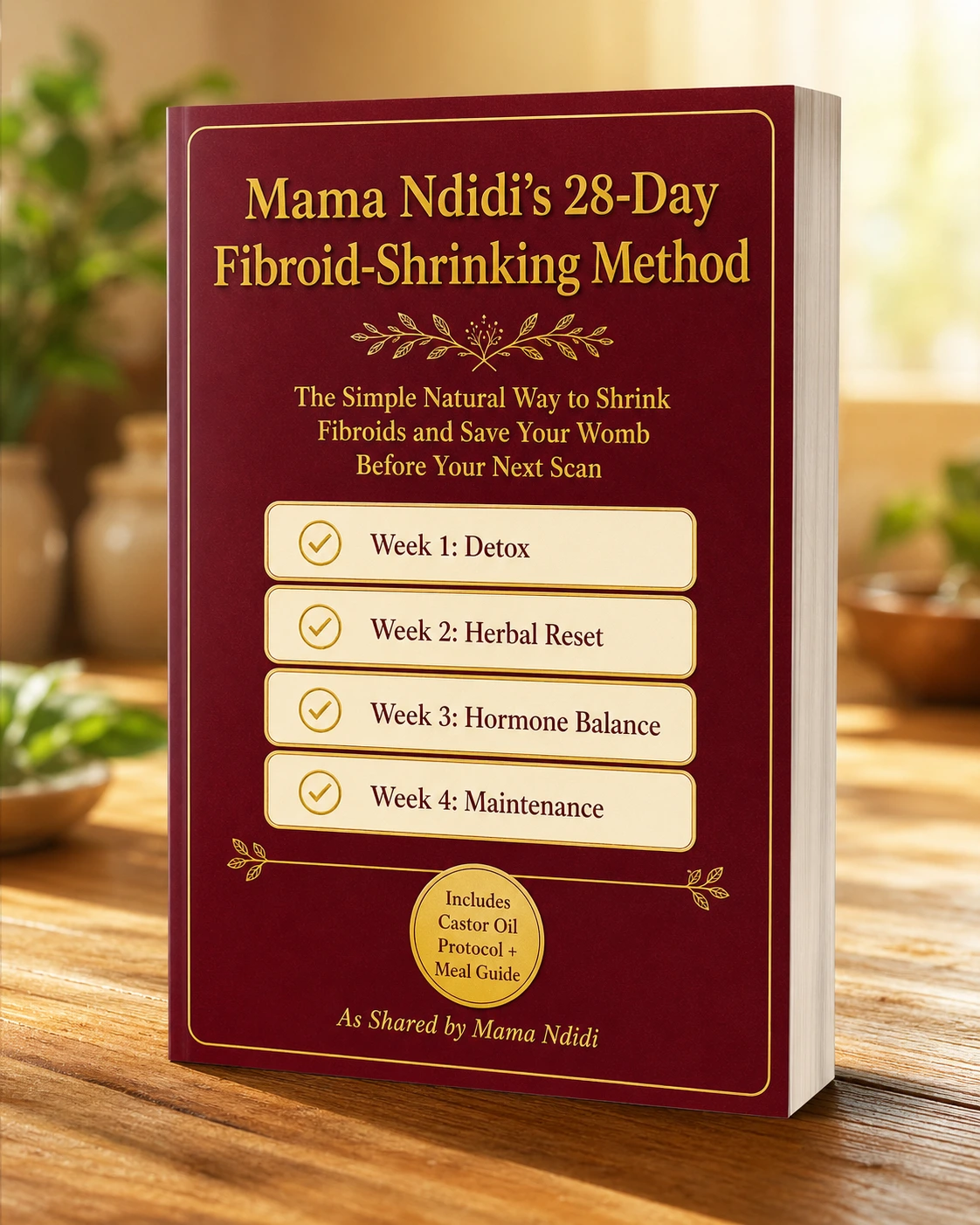 Mama Ndidi's 28-Day Fibroid-Shrinking Method Guide